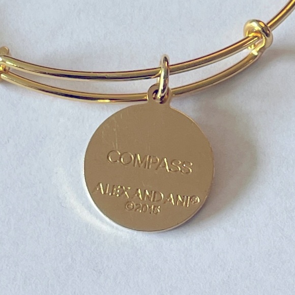 Alex & Ani Compass gold bangle - Picture 4 of 4